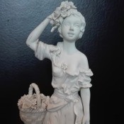 Identifying a Figurine - white figurine of a young woman holding a pitcher