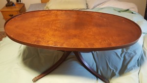 Value of a Mersman Coffee Table - oval coffee table