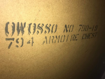 Value of an Owosso 790-19 Dresser and Armoire