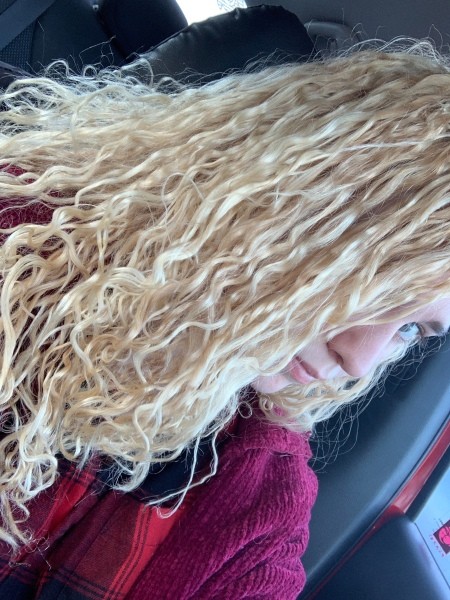 Stringy Spiral Perm - permed hair photo