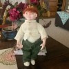 Identifying a Porcelain or Clay Doll - doll with red hair and freckles
