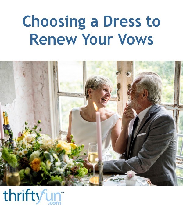 Choosing a Dress to Renew Your Vows My Frugal Wedding 