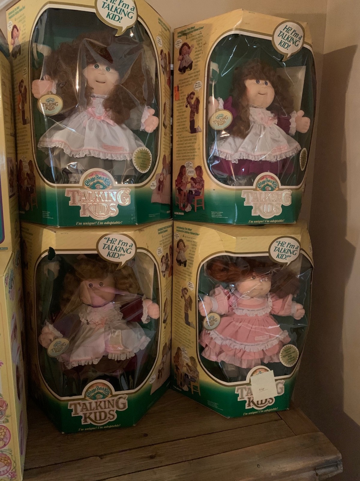 talking cabbage patch doll value