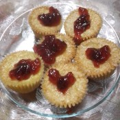 Raspberry Jelly Filled Butter Cupcakes