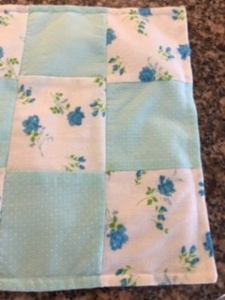 Keepsake Fabric Boxes - topstitch and sew opening shut