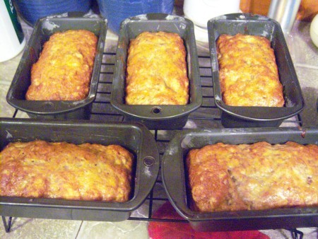 baked Banana Nut Bread