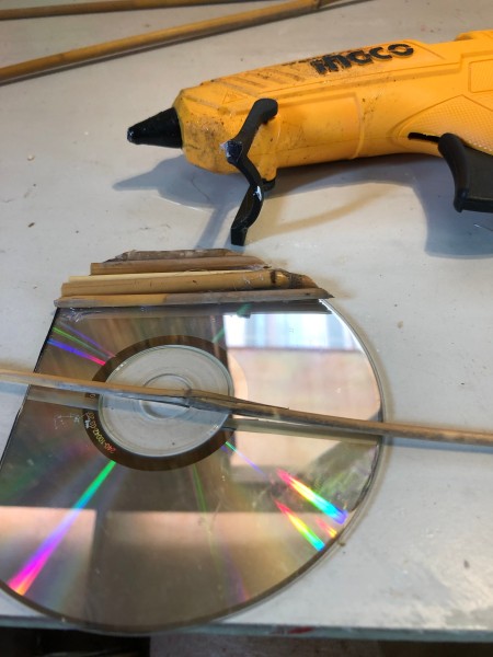 Bamboo Decorative Box - cover the front and back of all 4 CDs with bamboo