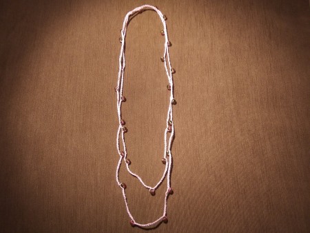 Crocheted Bead Necklace - done