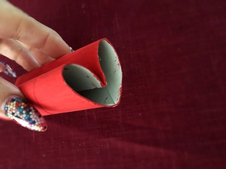 Heart-Shaped Toy Binoculars - create the heart shape, and repeat