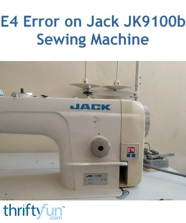 Get Jack Sewing Machine Error Codes Pictures Old Edm Machine