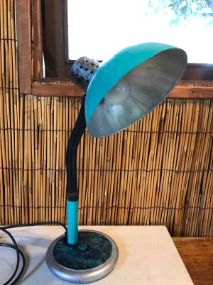 Refurbishing An Old Lamp - finished desk style lamp