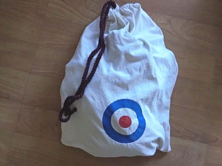 Making a Bag from a T-shirt - finished bag