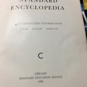 Value of the Chicago Standard Education Society Encyclopedias - cover page