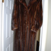 Information on a Fur Coat - full length reddish brown fur coat