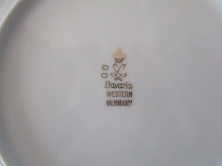 Identifying a Bavarian Tea Set