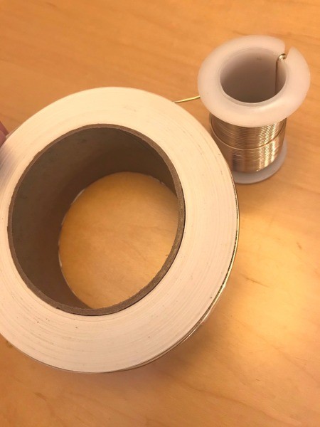 Valentine's Hanging Wall Decoration  - wrap some wire around a circular object