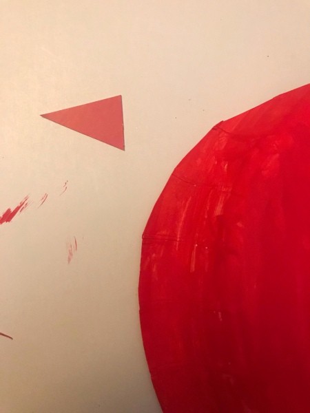 Valentine's Bird Card Holder - paper scrap beak