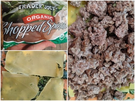 Beef and Spinach Lasagna