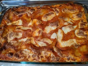 baked Beef and Spinach Lasagna