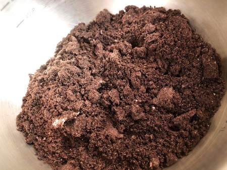ground Oreo cookies