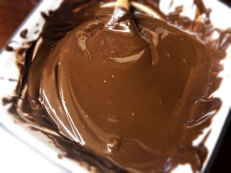 melted chocolate