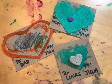 Handmade Valentine's Day Cards - cards for family