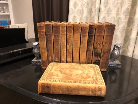 A collection of old encyclopedia.