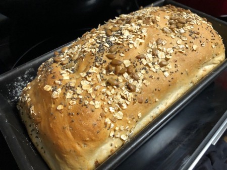 baked Chia Sunflower Bread