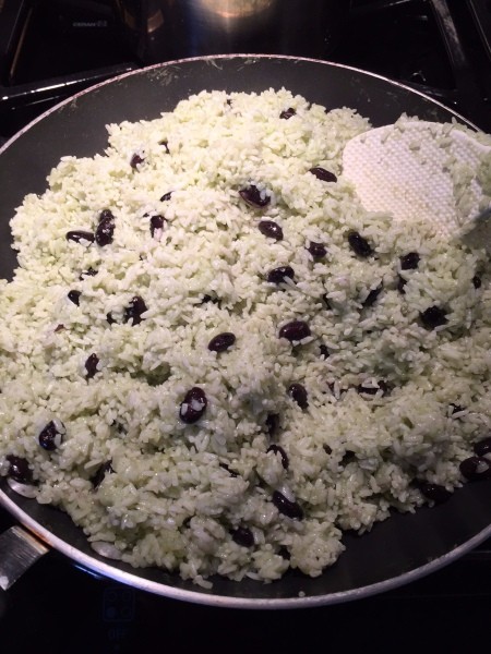 Sticky Rice in pan