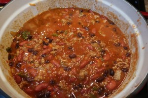 Bowl of Turkey Chili