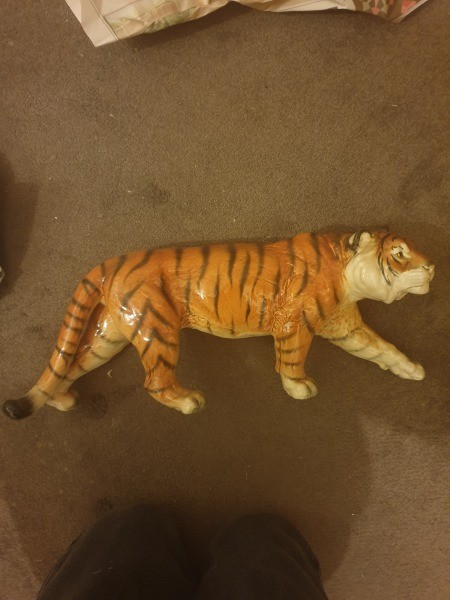 Identifying Wild Cat Figurines