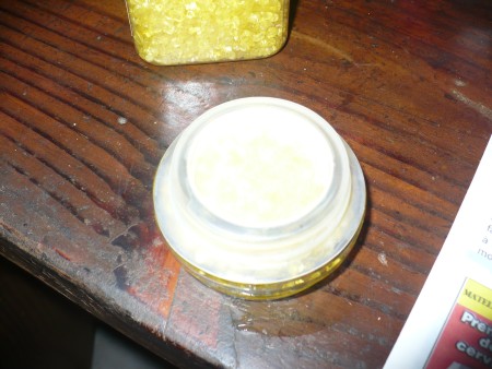 Decorative Fabric Covered Glass Canisters - replace the plastic seal