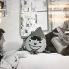 Identifying a 1950s Stuffed Toy - stuffed clown like face toy