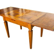 Old extendable wood table