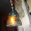 Pricing Handmade Decor Items - vintage glass transformer hanging light fixture
