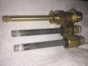Repairing a Shower Faucet - old and new