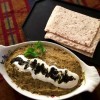 Lamb and Eggplant Dip with crackers