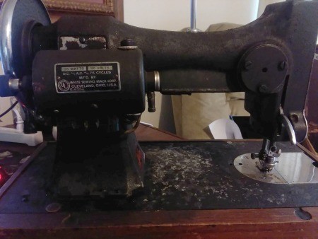 Value of a Vintage White Rotary Sewing Machine