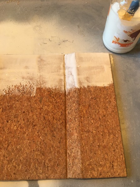 Mixed Media Journal - apply gesso to the outside of the journal