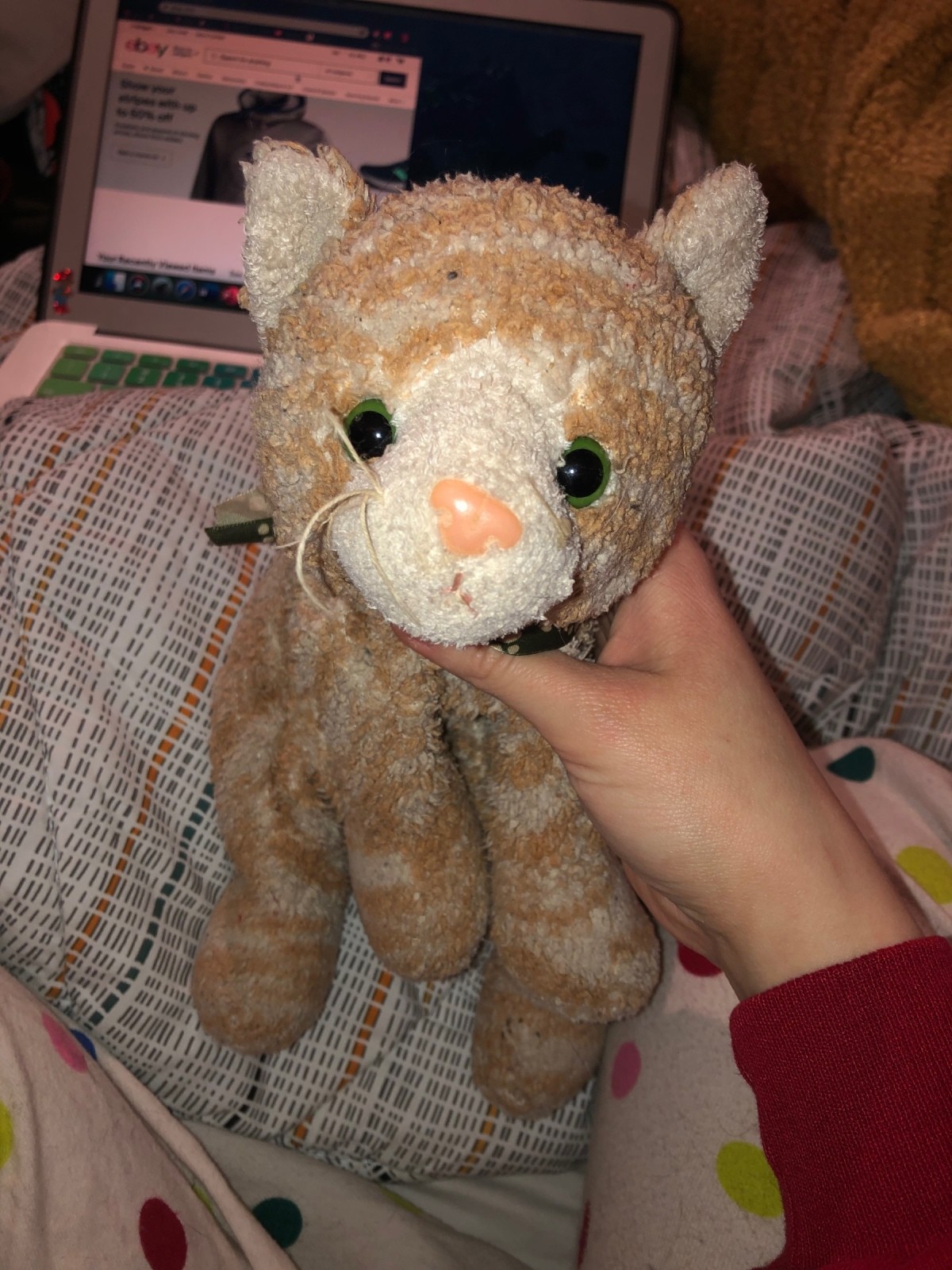 stuffed animal cat that meows