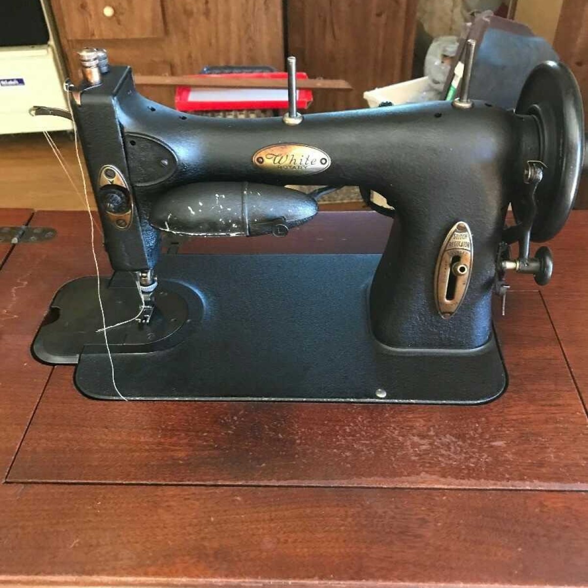 Sewing Leather on a Vintage White Sewing Machine? ThriftyFun