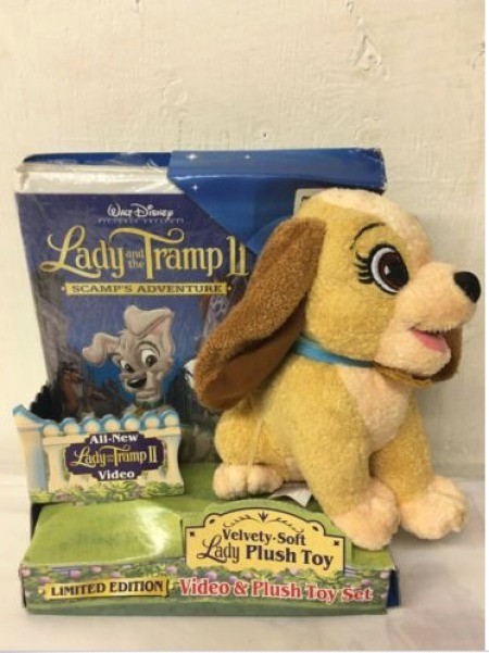Repairing a Disney Stuffed Toy - plush Lady of Lady and the Tramp fame