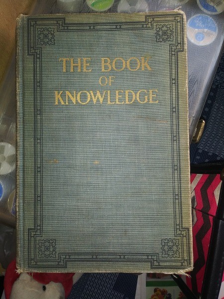 Value of the Book of Knowledge - very old cloth covered volume