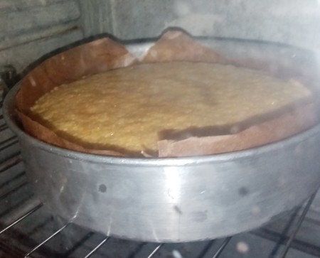 Baked Butterscotch cake