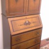 Value of an Antique Secretary Style Desk - medium hue wooden secretary desk with hutch