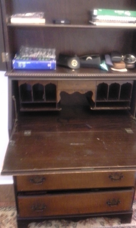 Value of an Antique Secretary Style Desk