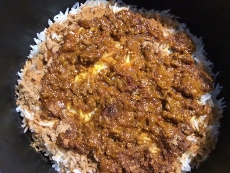 Eggplant Layered Rice