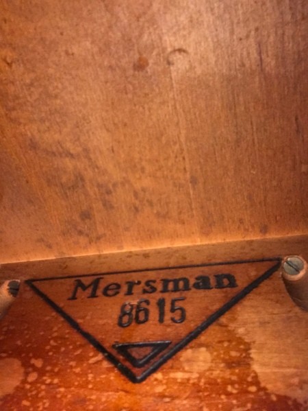 Value of Vintage Mersman Tables