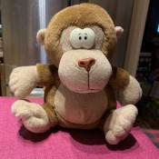 Finding a Stuffed Toy - stuffed toy monkey