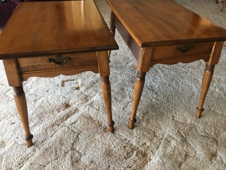 Value of Vintage Mersman Tables